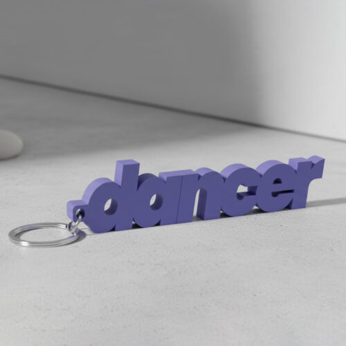 dancer key chain