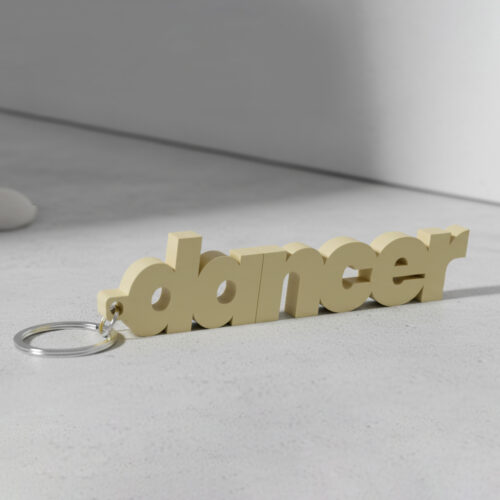 KEY CHAIN DANCER / YELLOW